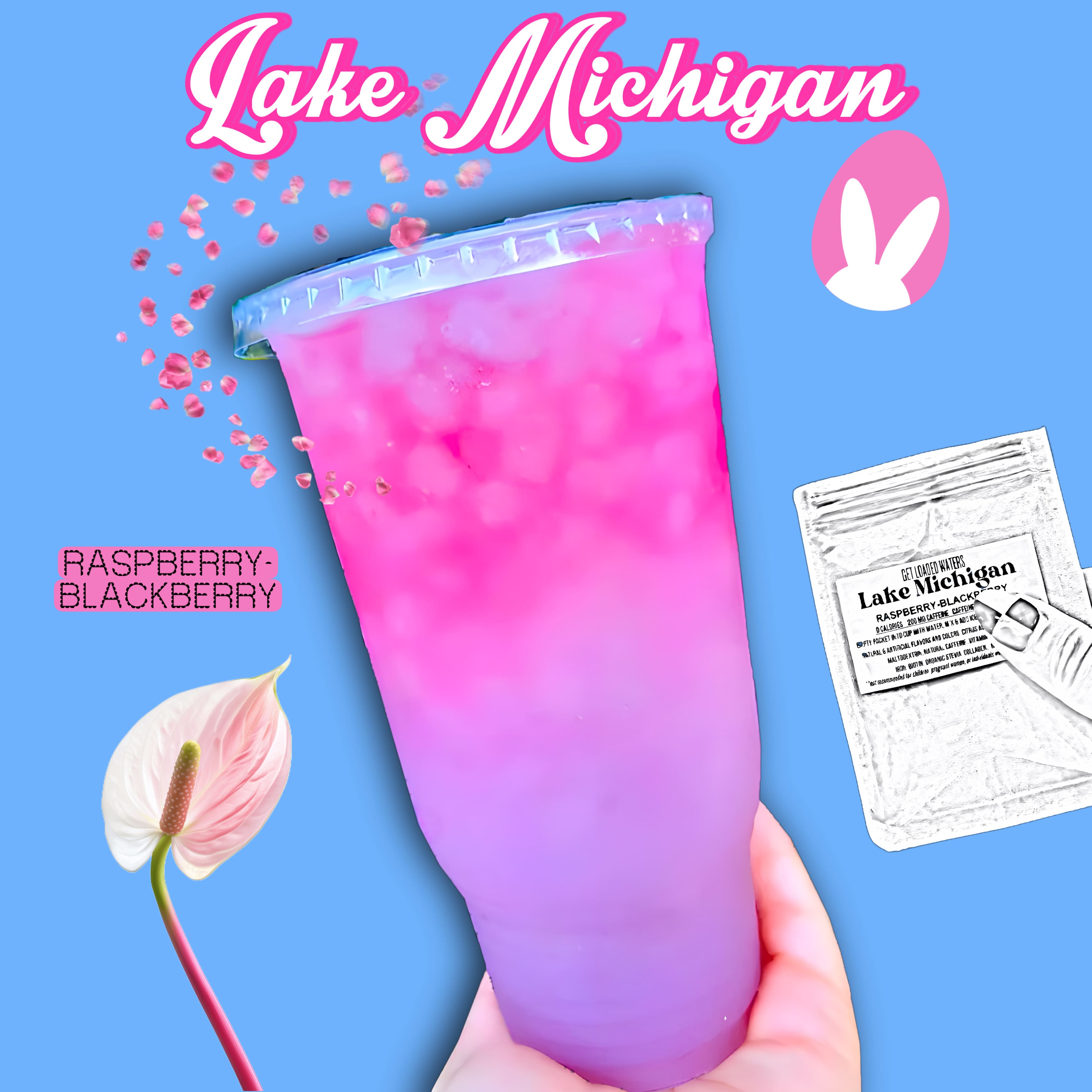 Lake Michigan Raspberry-Blackberry Drink